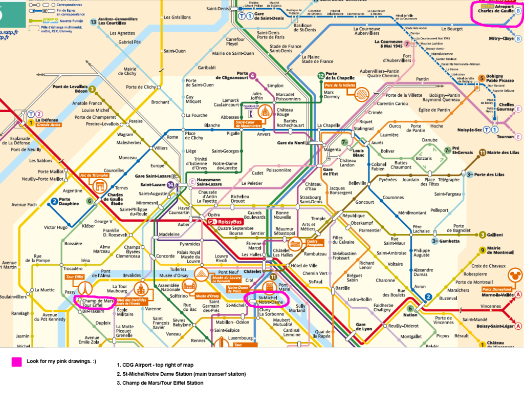 Paris How To Get From Cdg To Notre Dame The English Explorer