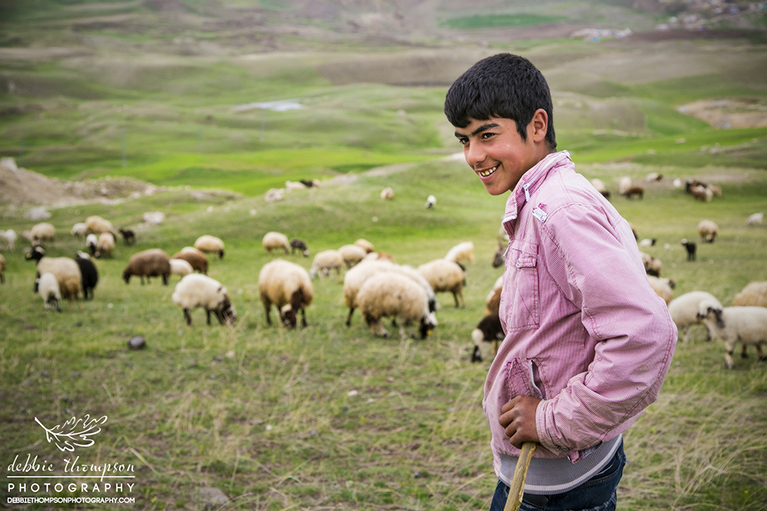 Turkish shepherd boy