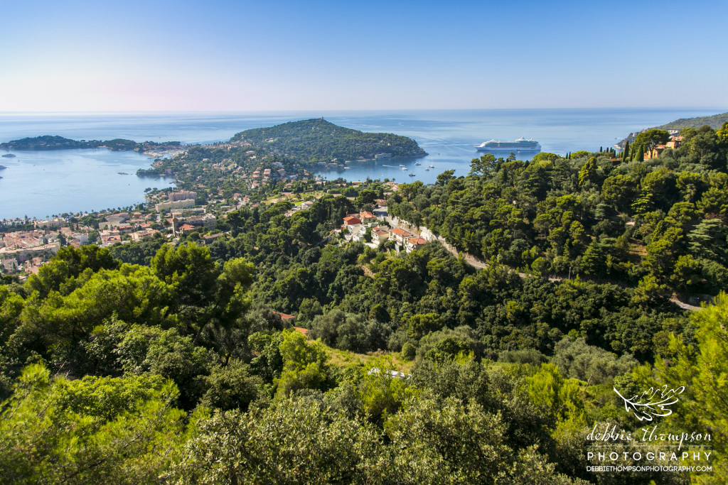 The view from Eze Village, France
