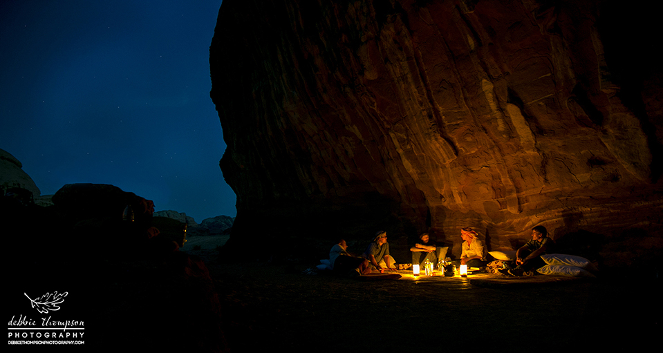Camping under the stars with Bedouins in Wadi Rum, Jordan